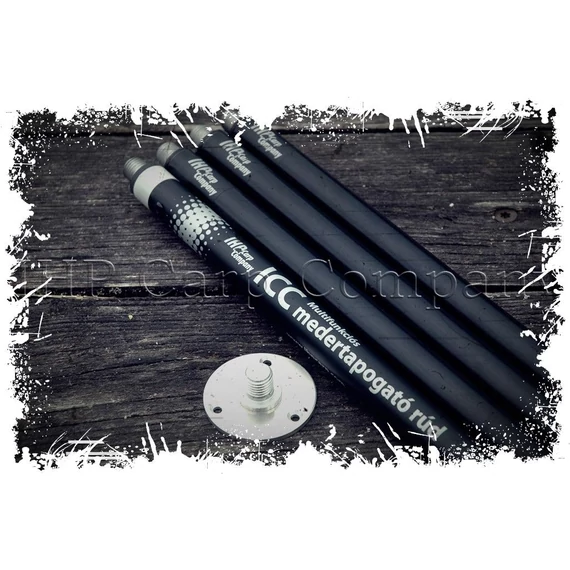 ICC BLACK EDITION - multifunkciós medertapogató rúd (4 tagos)