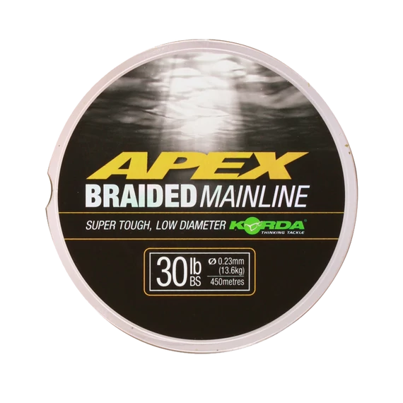 Korda Apex Braid - fonott főzsinór 30 lb 450 m