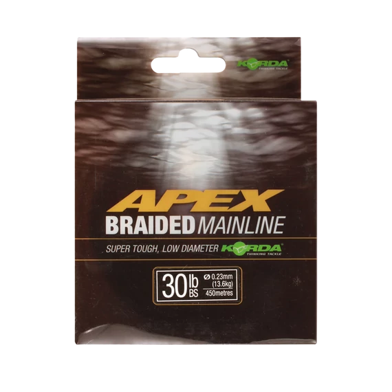 Korda Apex Braid - fonott főzsinór 30 lb 450 m