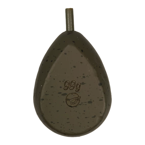 Korda Flatliner Pear Inline 56g-140g-ig - inline ólom 1db