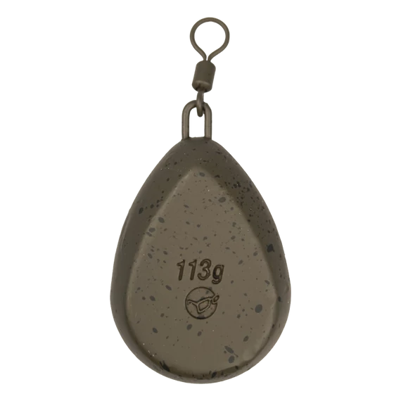 Korda Flatliner Pear Swivel 3 oz - inline ólom 1db / 85 gramm