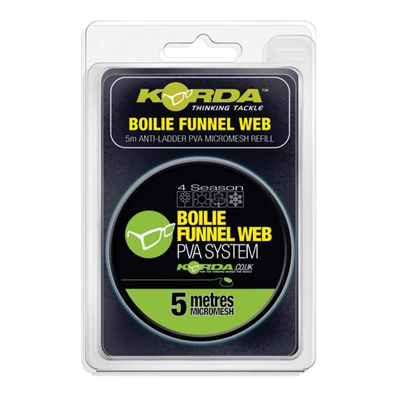 Korda Boilie Funnel Web Refill PVA System 5 m  - PVA háló utántöltő 5 méter