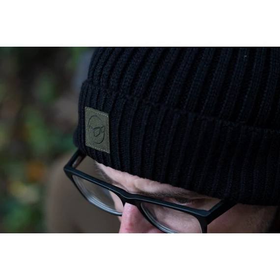 Korda LE Fishermen Beanie Black - fekete sapka