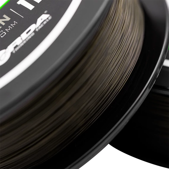 Korda BASIX Main Line 12lb/15lb - főzsinór camo zöld színben 1000 méter 0,35 mm/0,40 mm 