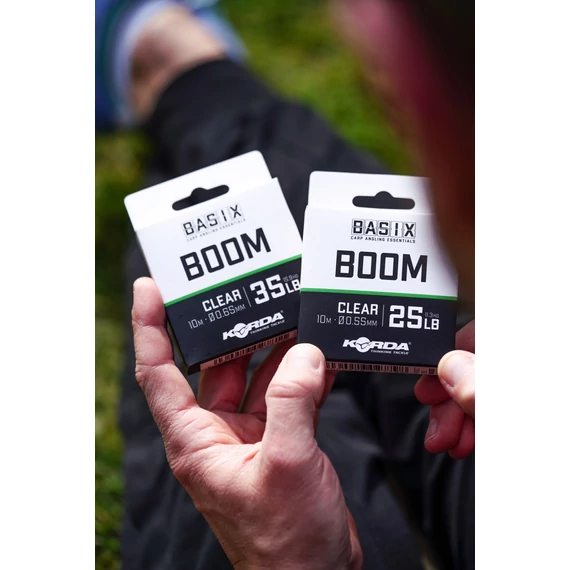 Korda Basix Boom 25lb / 35lb - előkezsinór 0,55mm vagy 0,65mm-es 