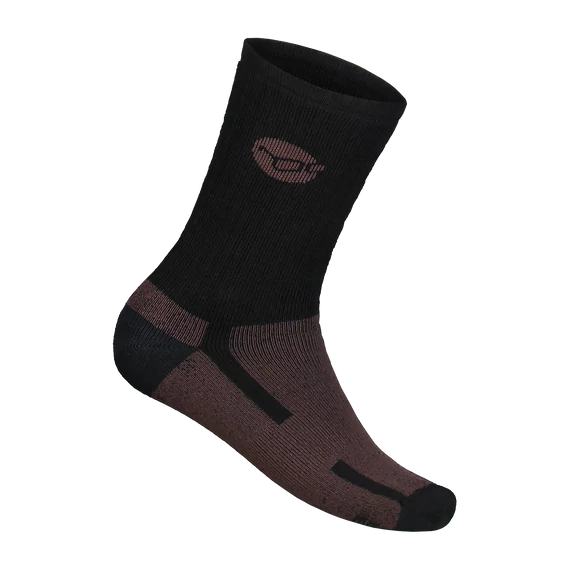 Korda Kore Merino Wool Sock Black (UK 7-9/ 10-12) - Merino Zoknik Fekete Színben (EU 40-43 /44-47)
