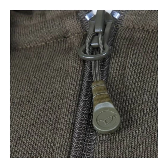 Korda Kore Olive Zip Hoodie - kapucnis pulóver S-XXL-es méretekben