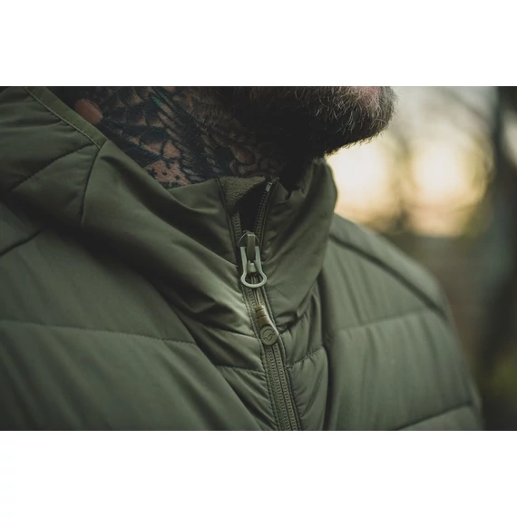 Korda KORE THERMOLITE® Puffer Jacket Olive Size S-XXL - oliva zöld horgászkabátok S-XXL-es méretekben