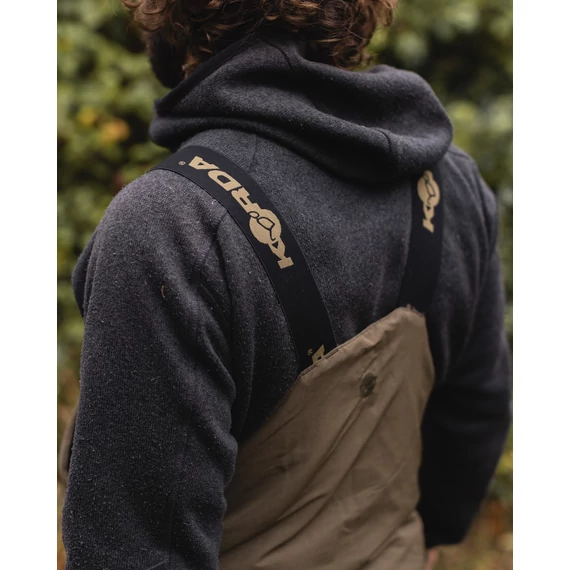 Korda Polar Salopettes Olive S-XXXXL - kantáros polár nadrág S-XXXXL-es méretekben