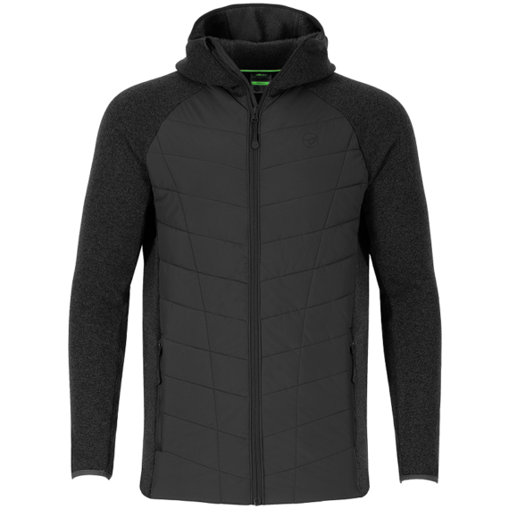 Korda Hybrid Jacket Charcoal Size S-XXL - kabát szénszürke színben S-XXL-es méretekben