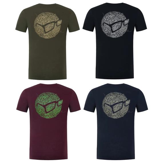 Korda - Birdsnest Tee | Dark Olive | Black | Burgundy | Navy S-XXL - pólók 4 féle színben S-XXL-es méretekben