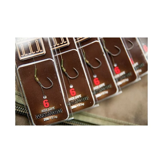 Korda Dark Matter Carp Rig Size 2 30lb/4 20lb /6 20lb - előkötött horog előke 2-es, 4-es vagy 6-os méretekben