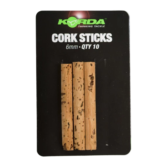 Korda Cork Sticks 4mm/6mm/8mm - pót parafarudak 3 féle méretben