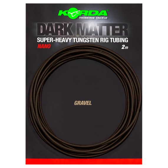 Korda Dark Matter Nano Tubing Weed/Gravel/Silt - gubancgátló cső három féle színben