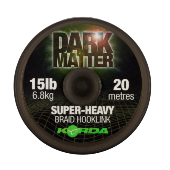 Korda Dark Matter Braid 15lb /20lb /30 lb - nehezített fonott előkezsinór 15lb -20lb vagy 30 lb-ás változatban 20 méter