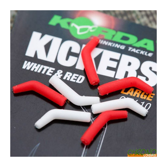 Korda Kickers Red/White - horogbefordító piros-fehér L-es és M-es méretekben
