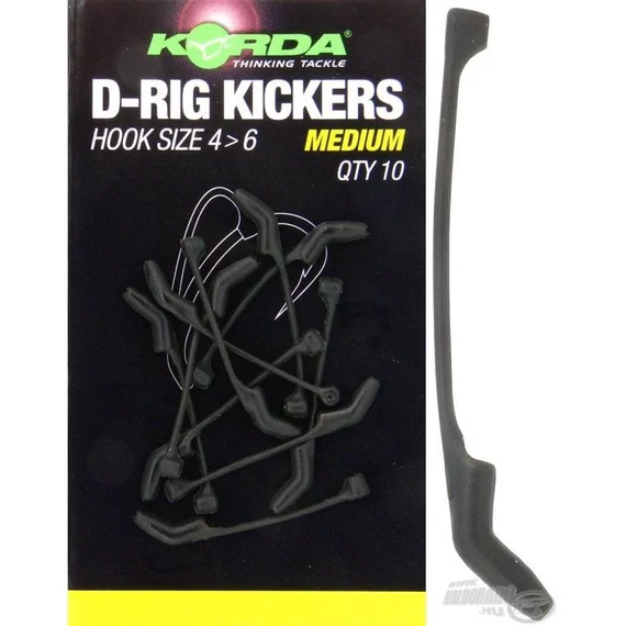 Korda D-Rig Kickers - speciális horogbefordító S-es, M-es és L-es és XL--es  méretekben