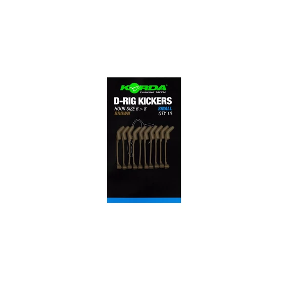 Korda Kickers D Rig Brown Small/Mediem/Large/Extra Large - D-horogbefordító barna S-es, M-es, L-es és XL-es méretekben