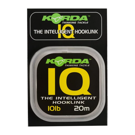 Korda IQ Fluorocarbon Hooklink - előkezsinór 15-20-25 lb 20m