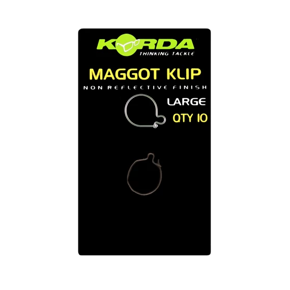 Korda Maggot Klip Small - kisméretű csontikapocs