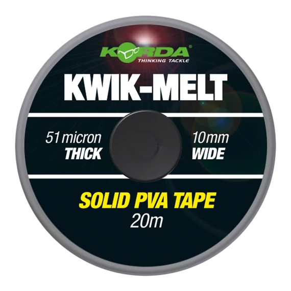 Korda Kwik Melt Pva Solid Tape 10mm - PVA szalag 10mm-es 20 méter