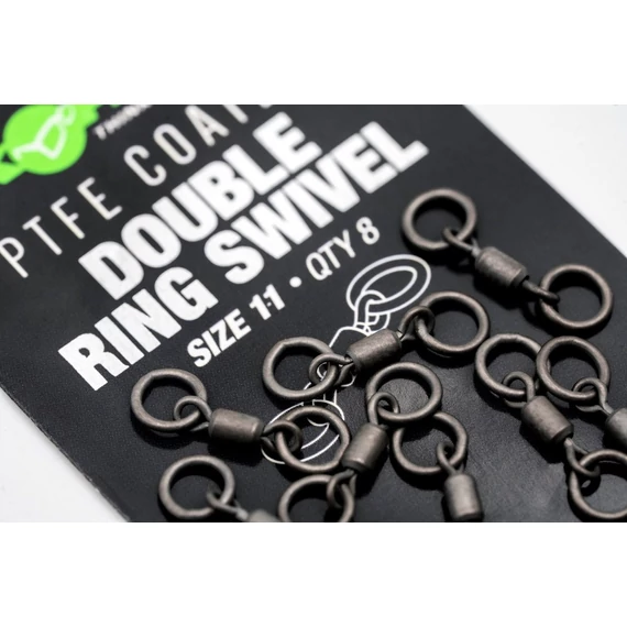 Korda PTFE Ring Swivel Size 11 - karikás forgó 