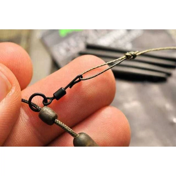 Korda PTFE QC Ring Swivel Size 8 - karikás gyorskapcsos forgó