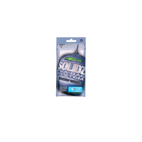 Korda Solidz Slow Melt PVA Bags XS/S/M/L - PVA lassan olvadó tasakok 4 féle méretben