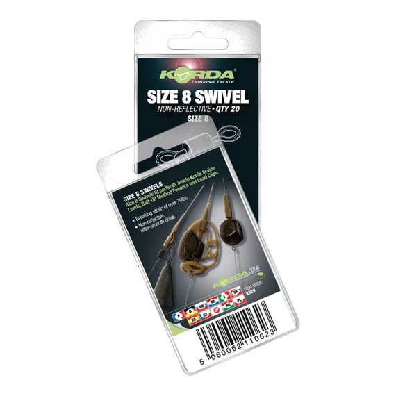 Korda Size 8 Swivel - forgó