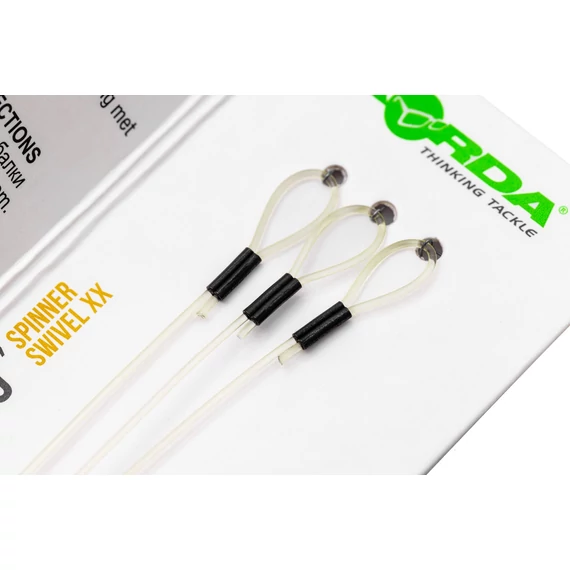 Korda Booms Spinner Swivel XX 5.5in/7.5in - kész boom szerelékek két féle méretben