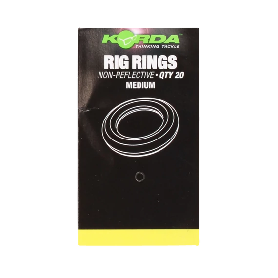 Korda Rig Rings Small/Medium/Oval - fémkarika ovális vagy S-M-es méretben