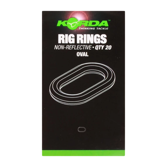 Korda Rig Rings Small/Medium/Oval - fémkarika ovális vagy S-M-es méretben