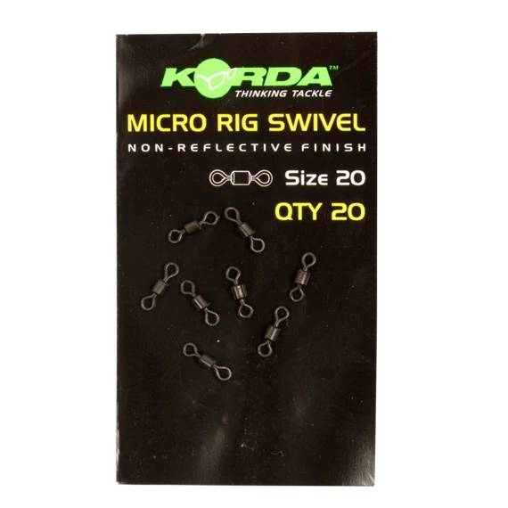 Korda Micro Rig Swivel Size 20 - extra kis méretű 20-as forgókapocs (D-Rig-hez)