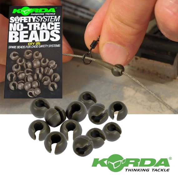 Korda Spare No Trace Beads - tartalék elhagyós gumigyöngy