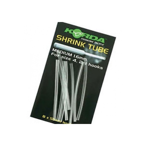 Korda Shrink Tube 1,6mm Clear - zsugorcső "áttetsző" színben