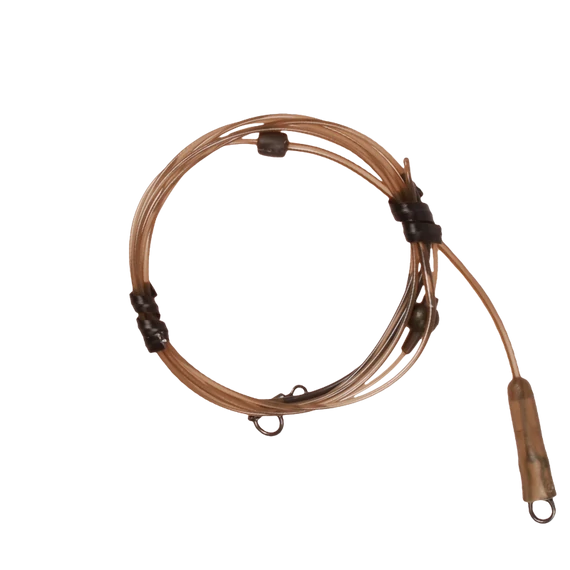 Korda Dark Matter Heli/Chod Leader 40lb Weed/Silt/Gravel/Clear/Clay - ólmozott gubancgátló leadcore helyettesítő 5 féle színben