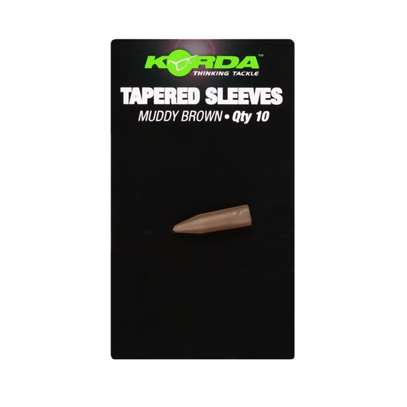 Korda Tapered Silicone Sleeve Weedy Green/Muddy Brown - gumihüvely zöld vagy barna színben