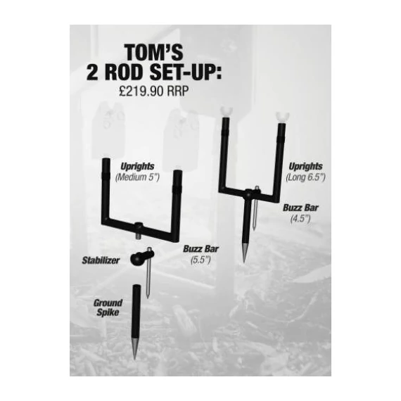 Korda Black Singlez Spike Extensions - fekete menetes leszúró hosszabító