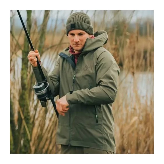 Korda Kore Drykore Jacket Olive - esőkabát oliva színben S-XXL-ig