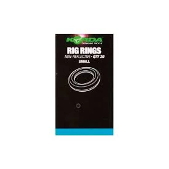 Korda Rig Rings Small/Medium/Oval - fémkarika ovális vagy S-M-es méretben