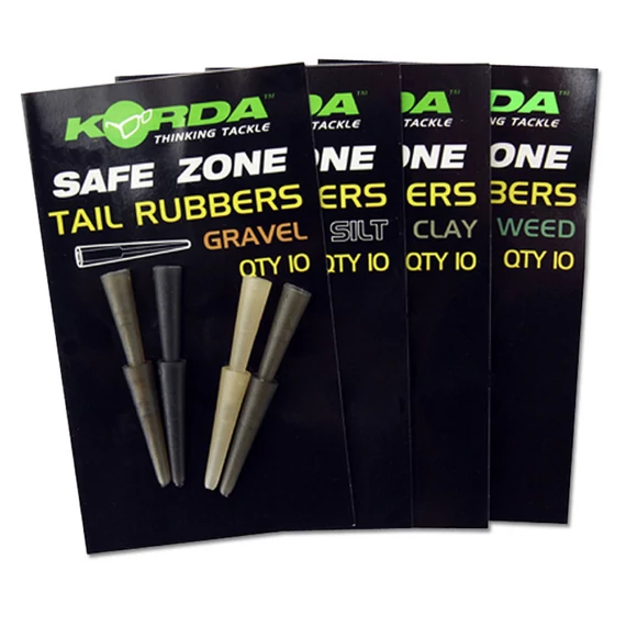 Korda Tail Rubbers Weed/Silt/Gravel/Clay - gumi harang 4 féle színben