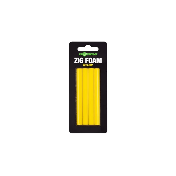 Korda Zig Foam I Red I Yellow I Black - úszó habszivacs Zig-horgászathoz 3 féle színben