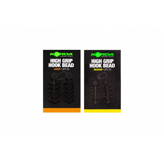 Korda High Grip Hook Bead Medium/Large - speciális csúszásmentes közepes vagy nagy méretű horoggyöngy