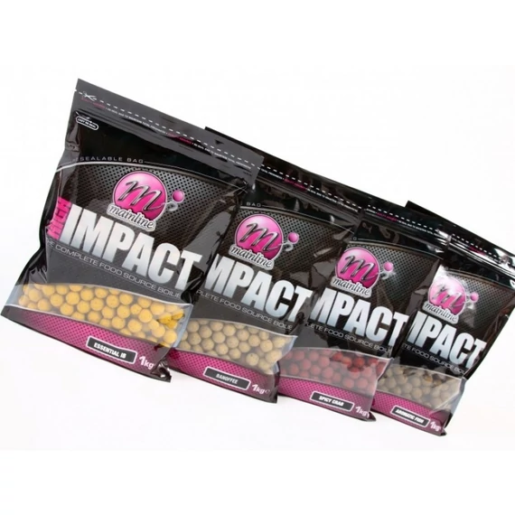 Mainline High Impact Boilies Salty Squid - 20mm 1 kg-os bojli (tintahalas)