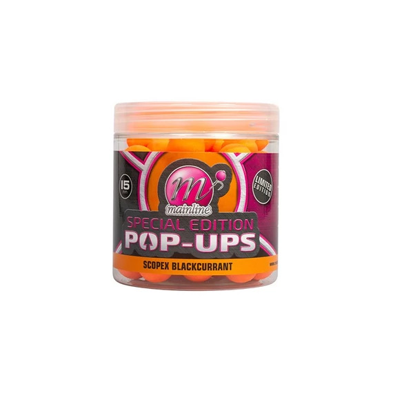 Mainline Hi-Visual Pop-ups Scopex & Blackcurrant 12 mm - lebegő pop-up 12mm