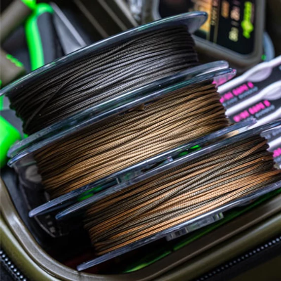 Korda Kable Tight Weave / Gravel / Kamo  - leadcore gubancgátló 3 féle színben 7 vagy 25 méteres