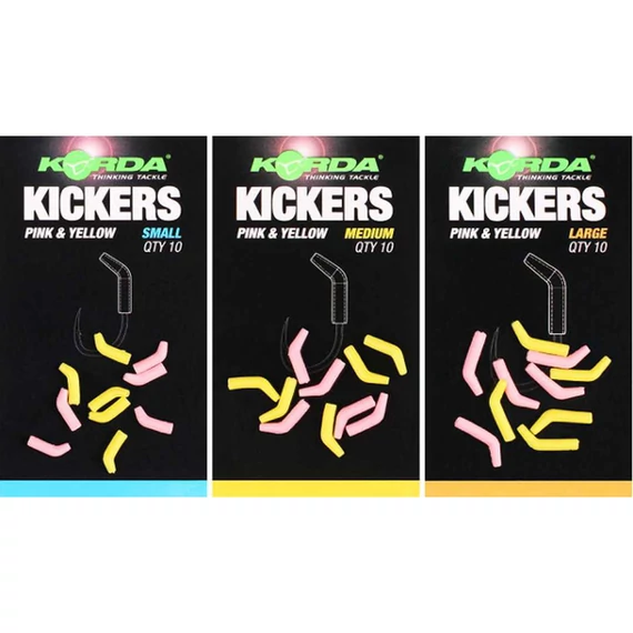 Korda Kickers Pink/Yellow - horogbefordító pink-sárga S-es, M-es, L-es, és XL-es méretekben