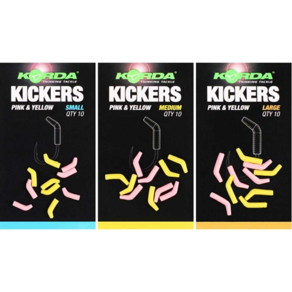Korda Kickers Pink/Yellow - horogbefordító pink-sárga S-es, L-es és M-es méretekben