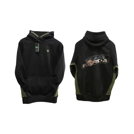 Korda Kore TK Hoodie Black - kapucnis pulóver M-XXL-ig