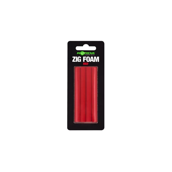 Korda Zig Foam I Red I Yellow I Black - úszó habszivacs Zig-horgászathoz 3 féle színben